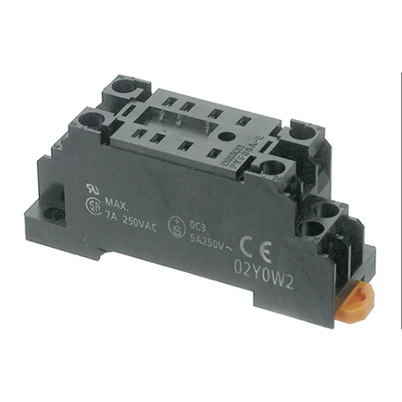 OMRON FOGLALAT PYF08A-E  (MY2-HÖZ)  FEKETE