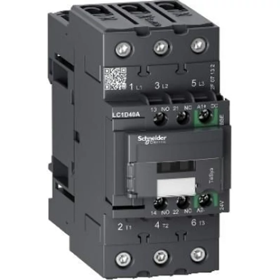 LC1D40ABD MÁGNESKAPCSOLÓ  24V DC  18,5kW
