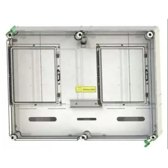 FOGY.MÉRŐ SZEKRÉNY 2mérőhöz (1 vagy 3fázisú) 600x450mm *****