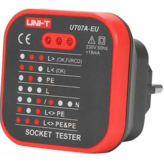 DUGALJ TESZTER 3LED  UNI-T   UT07A-EU