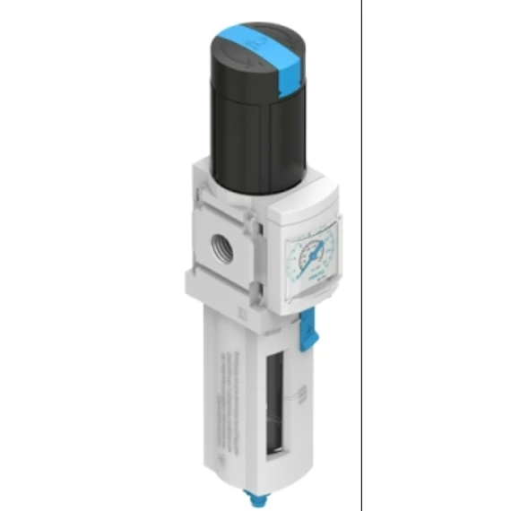 FESTO Szűrő-nyomásszabályozó szelep 1/4  40um 1500 l/min MS4-LFR-1/4-D7-ERM-AS