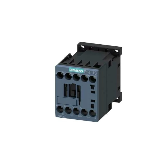 SIEMENS MÁGNESKAPCSOLÓ 3RT2016...  24V DC  4kW NO