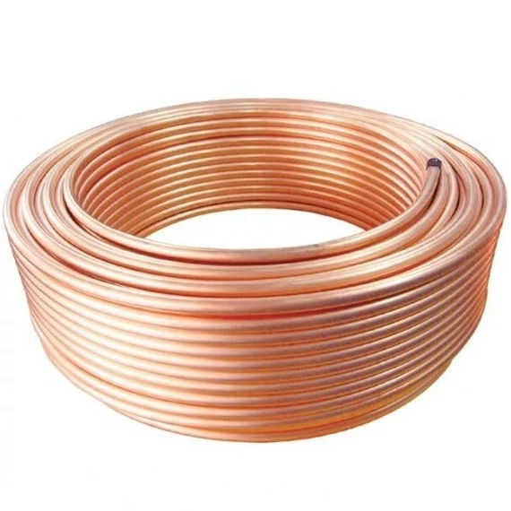 RÉZCSŐ 10X1mm SZIGETELETLEN 3/8"
