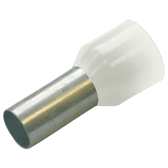 ÉRVÉGHÜVELY 0,5mm2  FEHÉR L:8mm   HAUPA