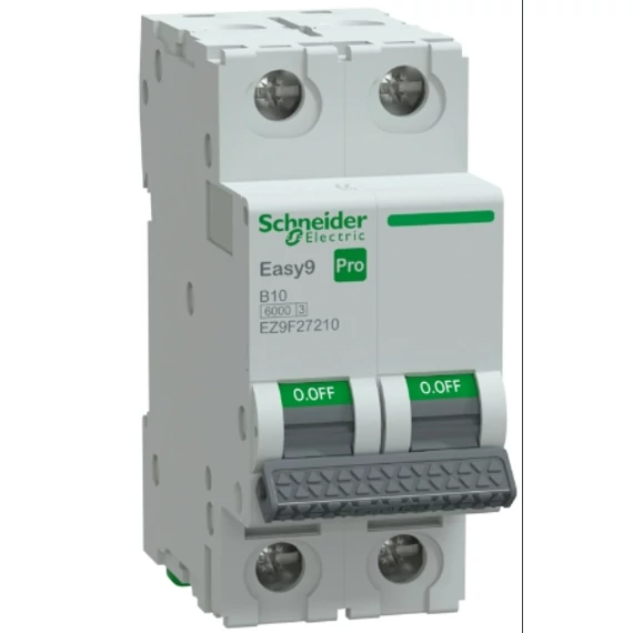 EASY9 PRO 2pólus  "B" 10A Kismegszakító 6kA