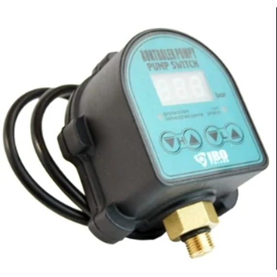 NYOMÁSKAPCS. VIZRE DIGITÁLIS! max. 10Bar és 1500W komplett dugvillával! 230V