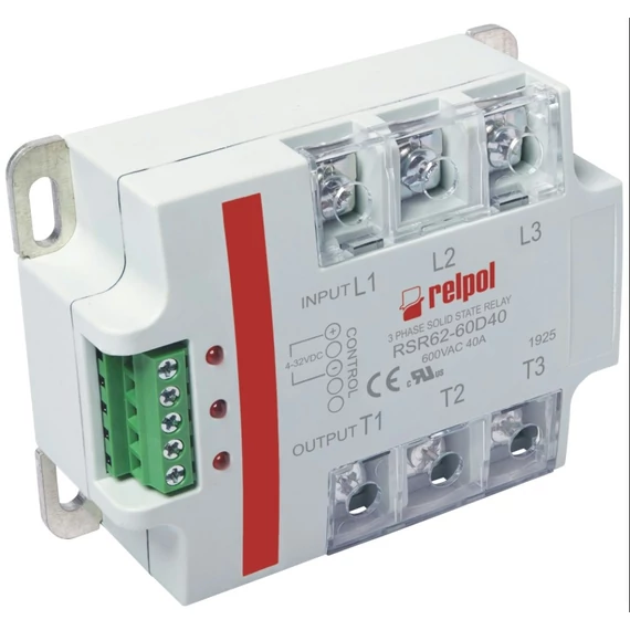 SZILÁRDTESTRELÉ  25A 24...530V AC AC vez:4...32V DC 3 fázisú