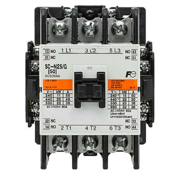 FUJI MÁGNESKAPCSOLÓ 22kW  24VDC