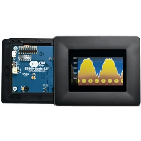KIJELZŐ 4,3" 480x272px VM800B43A-BK | BRIDGETEK
