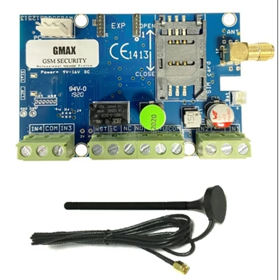 GMS MODUL RIASZTÓHOZ  GMAX  4bemenet (8 telefonszámra)