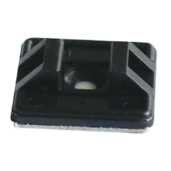 TALP271-2 KÖTEGELŐHÖZ 26,5x26,5mm   furat:4,3mm FEKETE