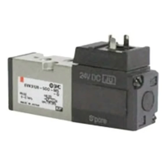 SMC SZELEP 5/2 RUGÓS   M5   24VDC tekerccsel