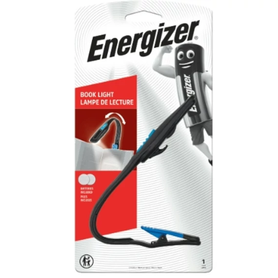 OLVASÓLÁMPA KÖNYVRE CSIPTETHETŐ ENERGIZER