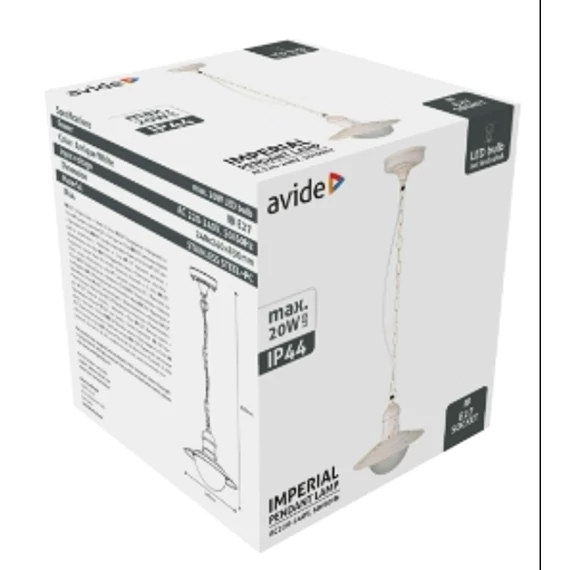 AVIDE IMPERIAL KÜLTÉRI FÜGGESZTÉK