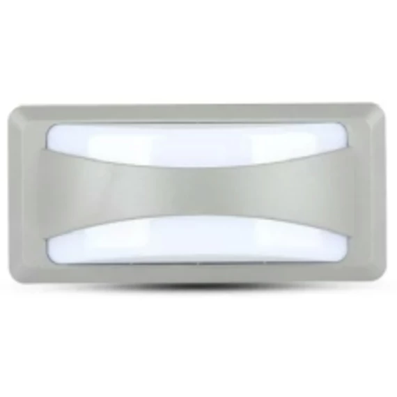 LÁMPA FALI V-TAC 12W LED IP65 szürke 3000K