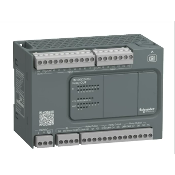 PLC SCHNEIDER MODICON M100 24I/O RS485 230V AC