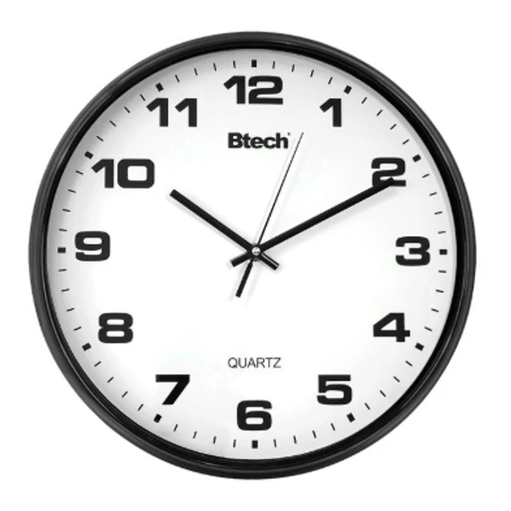 FALIÓRA ANALÓG Fekete-Fehér 25cm