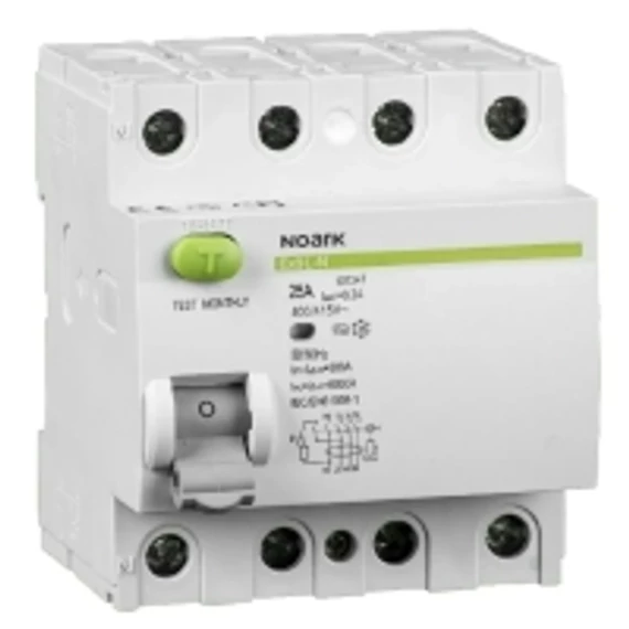 FIRELÉ NOARK 4P 63A  30mA  "A"  6kA
