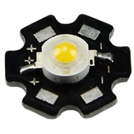 LED MODUL 1W  2,8-3,8V DC  160-200LM   MELEG FEHÉR