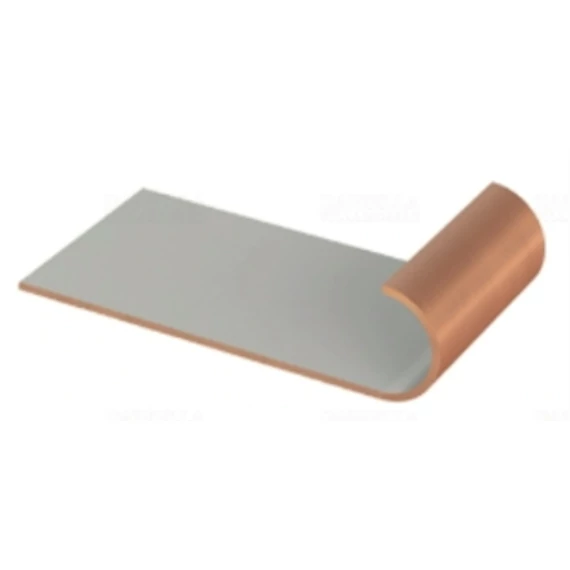 KETTŐSFÉM CUPAL LEMEZ ALU/RÉZ  0,5x40x500mm