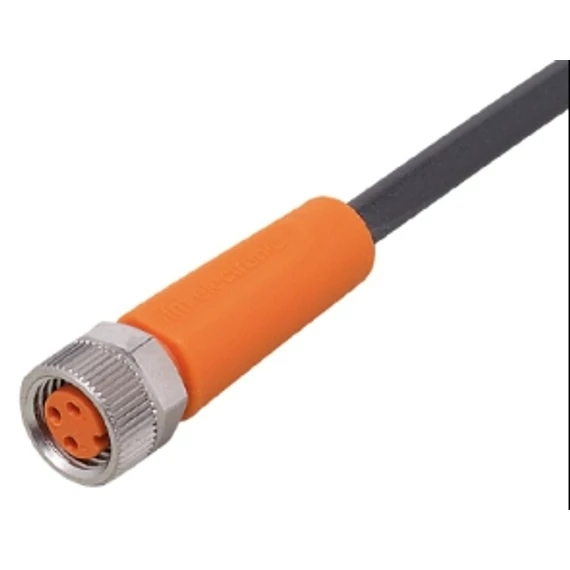 CSATLAKOZÓ KÁBEL IFM ÉRZÉKELŐHÖZ M8 PUR 2m  EVC141