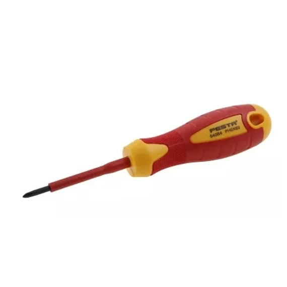 CSAVARHÚZÓ KERESZT PH0  60mm  1000V-os!!