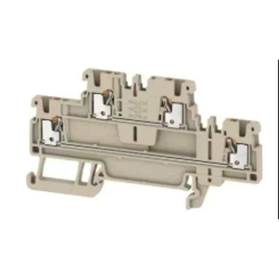 WEIDMÜLLER SORKAPOCS 2-emeletes 1,5mm2 BÉZS A2T  2469370000