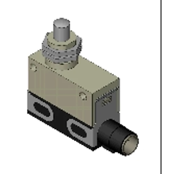 OMRON VÉGÁLLÁSKAPCSOLÓ (fém) D4E-2C10N