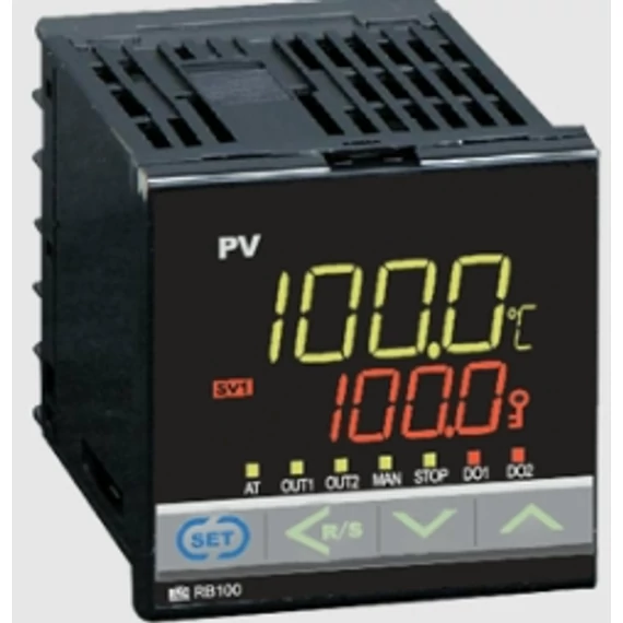 HŐM.SZAB.+IDŐZÍTŐ  230V  PT-100,J,K,S,T típusokhoz   CT-RB100