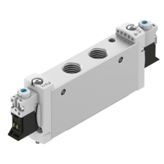 FESTO SZELEP 5/2  1/4" +2db tekercs 24V DC (csatlakozólap nélkül) VUVG-L18-B52-T
