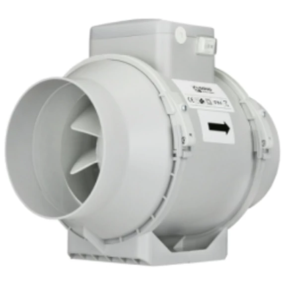 VENT.IPARI CSŐVENTILLÁTOR 160mm CSŐHÖZ;  230V  50W  415m3/h