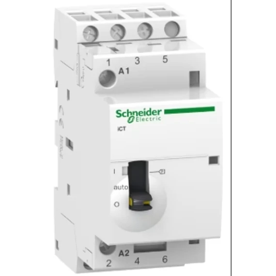 SCHNEIDER KONTAKTOR 230VAC 25A 3NO  KÉZZEL MŰKÖDTETHETŐ