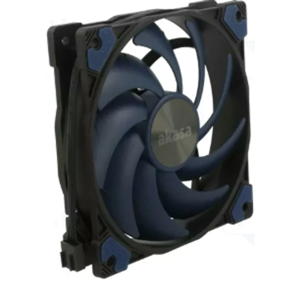 VENT.KERETES 120x120x25  DC 12V 2vez. 0,2A  33dB    AKASA