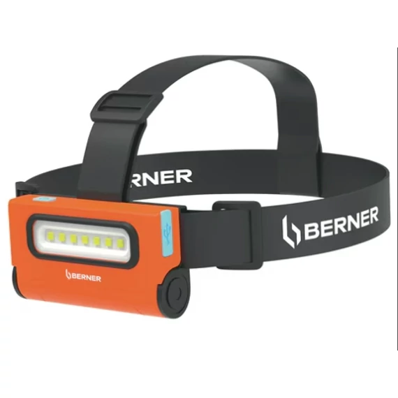 BERNER FEJLÁMPA AKKUS 2in1 MÁGNESES (200/400LM, 2600mAh)