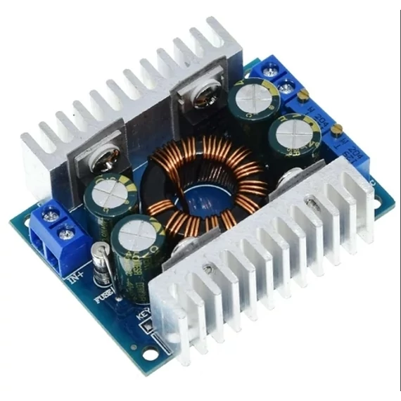 DC-DC KONVERTER STEP UP/ STEP DOWN 8A  be:5-30V  KI:1,25-28V