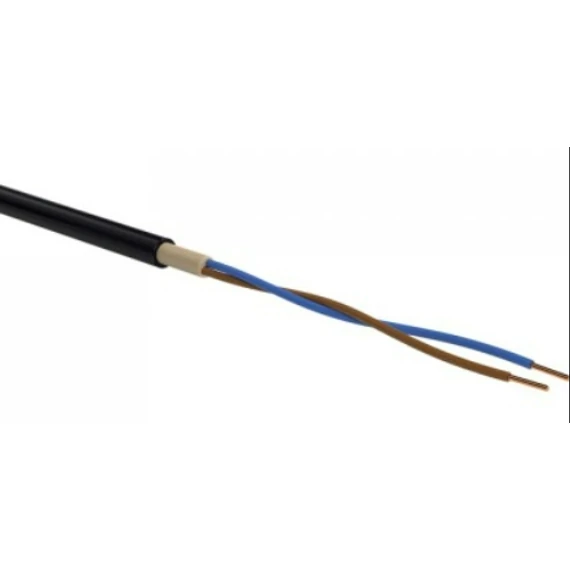 NYY-O (E-YY-O)  2x2,5 RE 0,6/1kV FEKETE