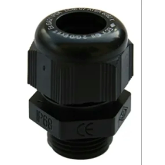 TÖMSZ. ATEX (FEKETE) M40  IP68 poliamid      SIB F8024000E