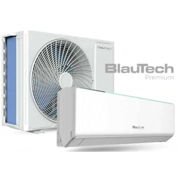 BLAUTECH PREMIUM KLÍMA -  3,5kW hűtő/3,8kW fűtő   A++ (világoskék doboz !!!)