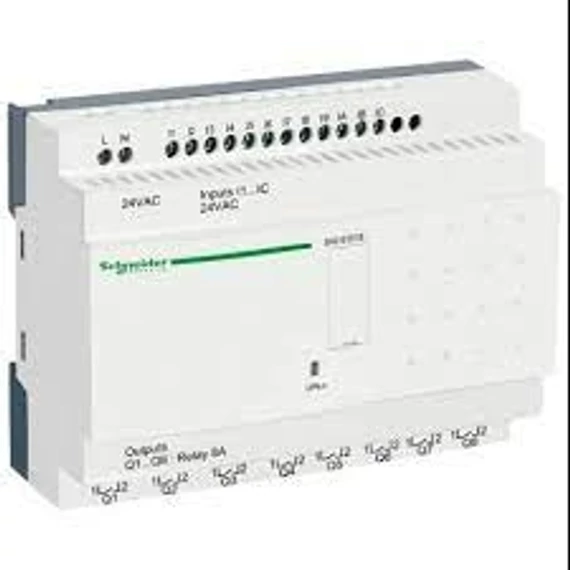 PLC ZELIO 20I/O RELÉ+ÓRA 24VDC SR2E201BD