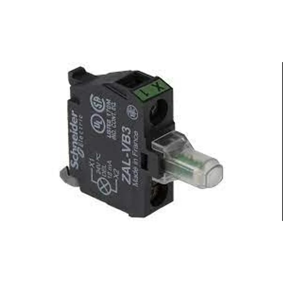 ZAL-VB3 LED BLOKK HÁTLAPRA 24V ZÖLD