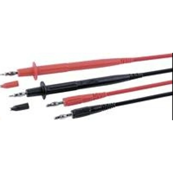 MŰSZERZSINÓR 1m 4mm-ES PLL-145 (egyenes)